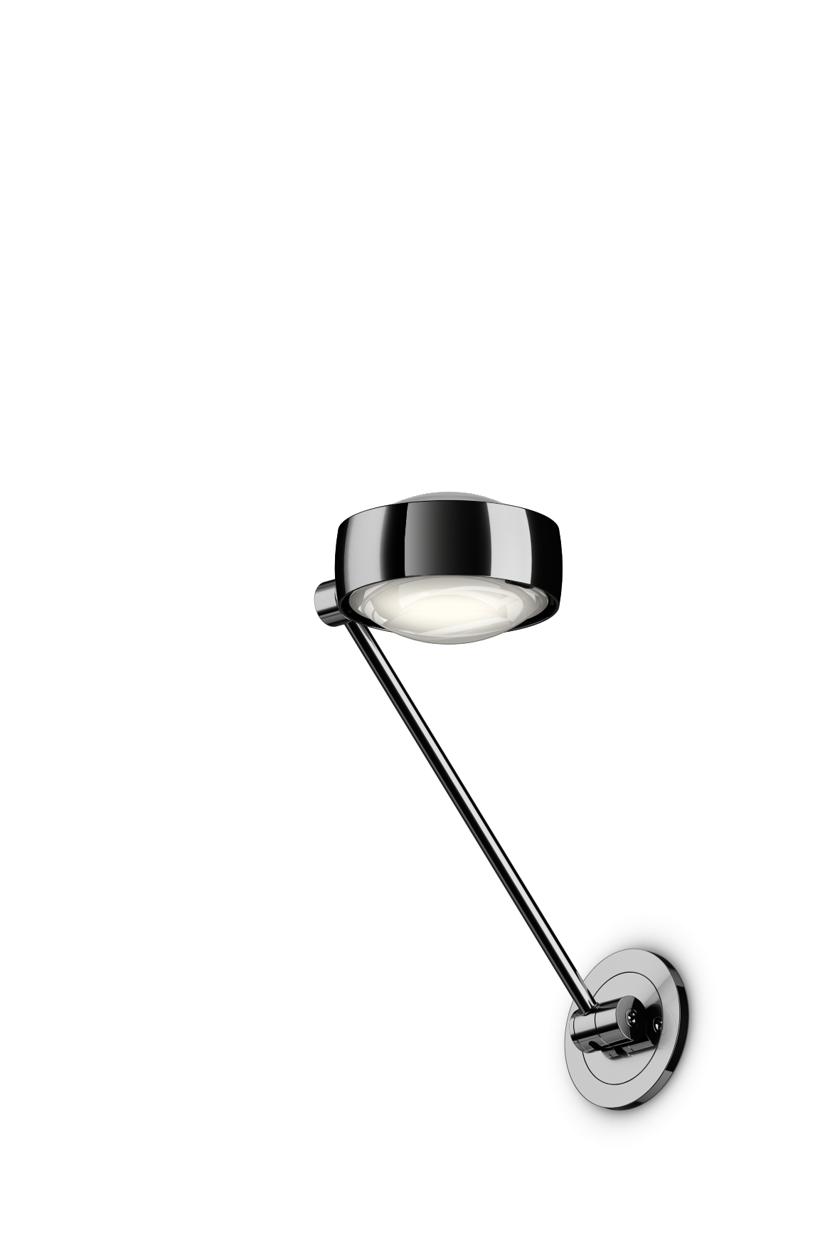 Sento Parete Singolo - Dark Chrome