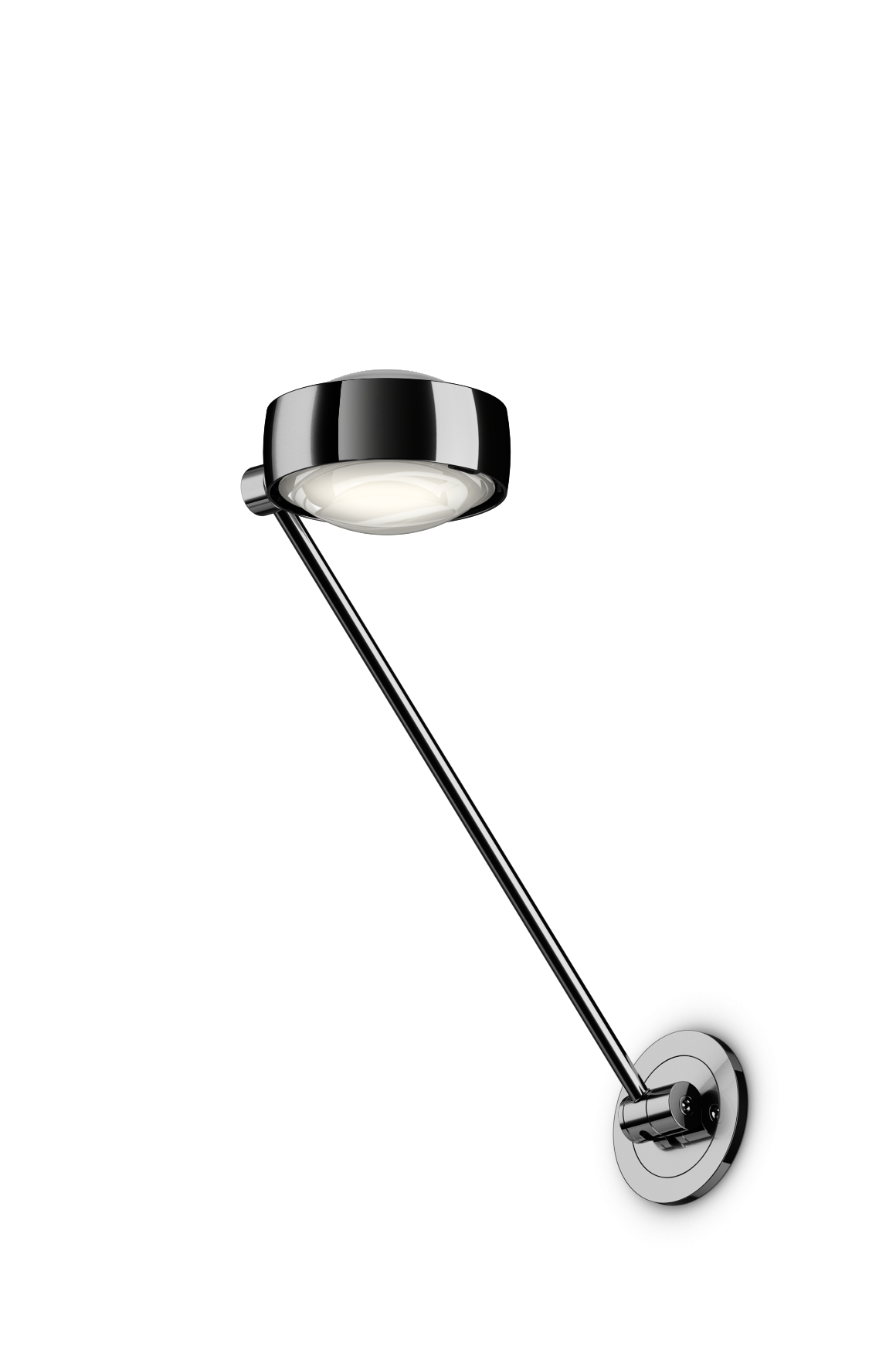 Sento Parete Singolo - Dark Chrome