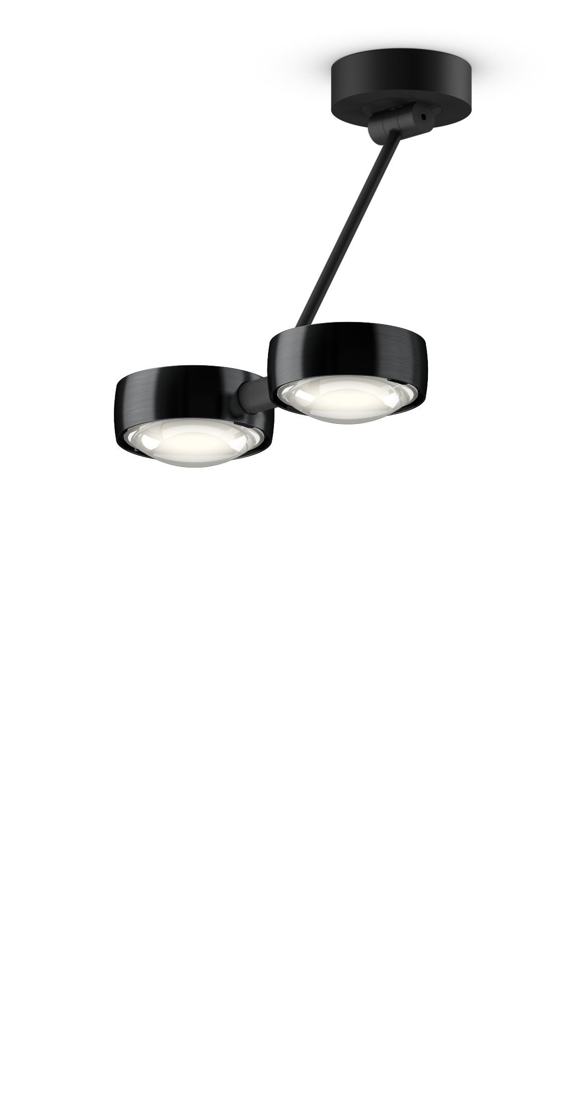 Sento Soffitto Doppio - Black Phantom