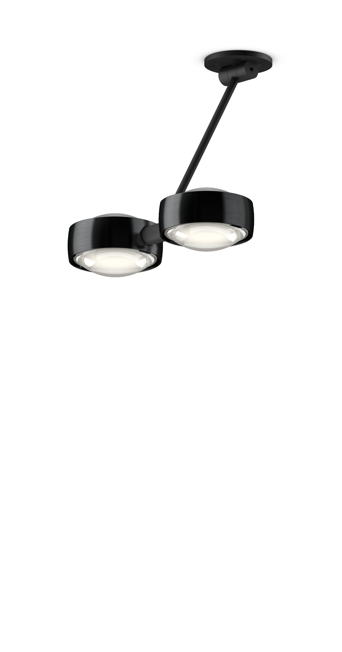 Sento Soffitto Doppio - Black Phantom