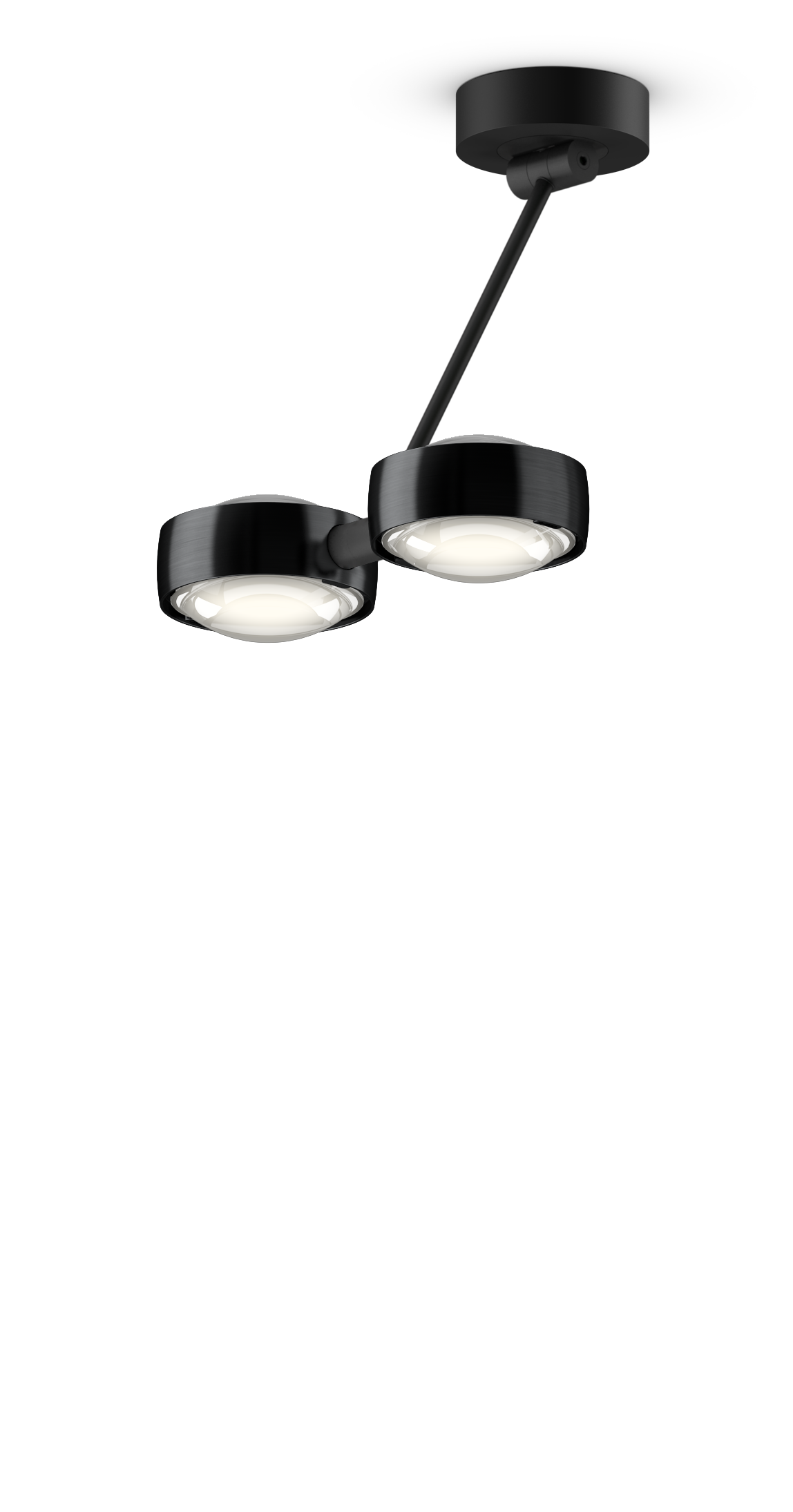 Sento Soffitto Doppio - Black Phantom