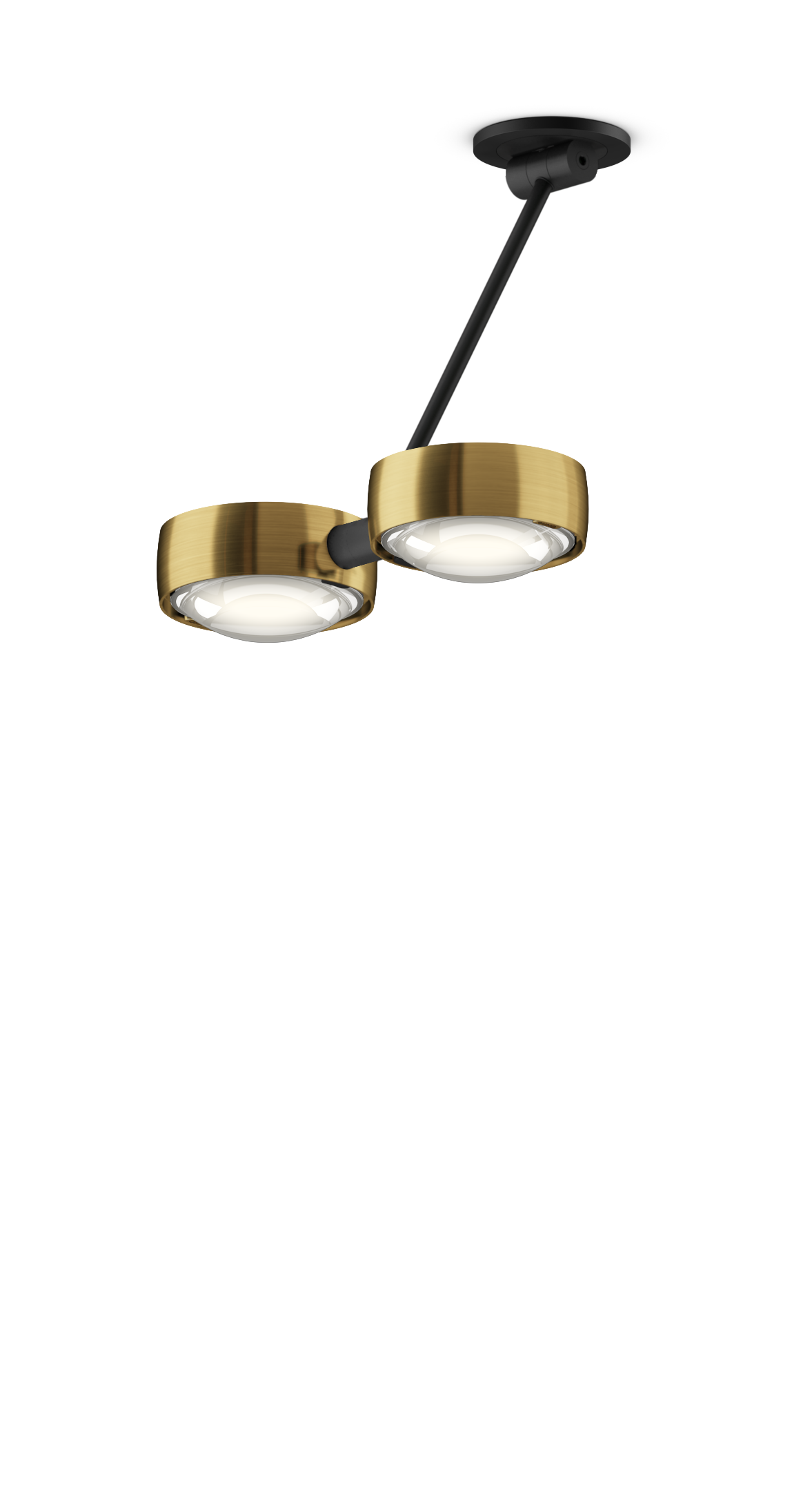 Sento Soffitto Doppio - Bronze
