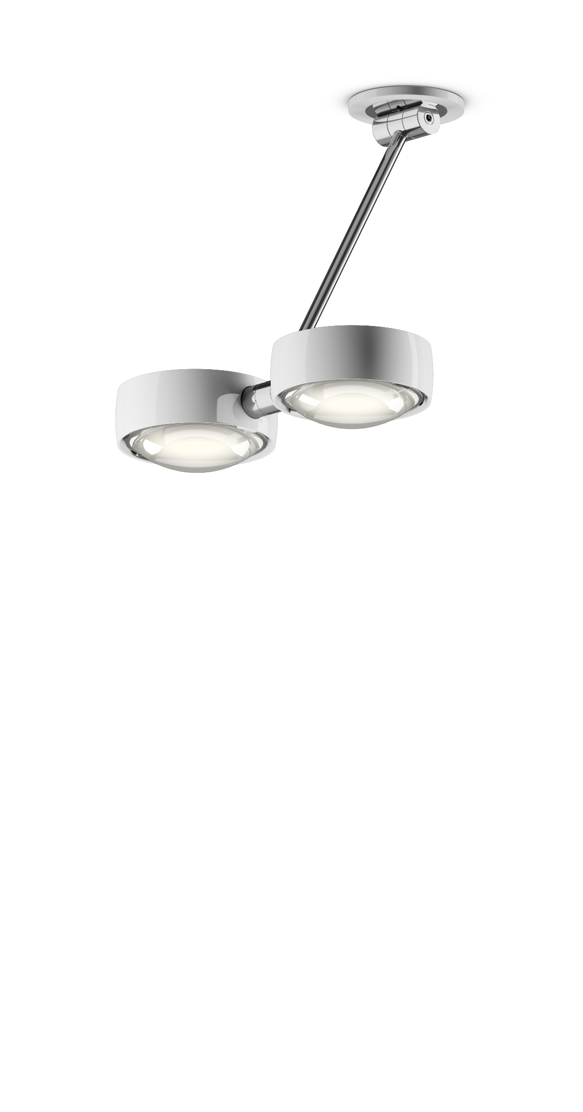 Sento Soffitto Doppio - Glossy White
