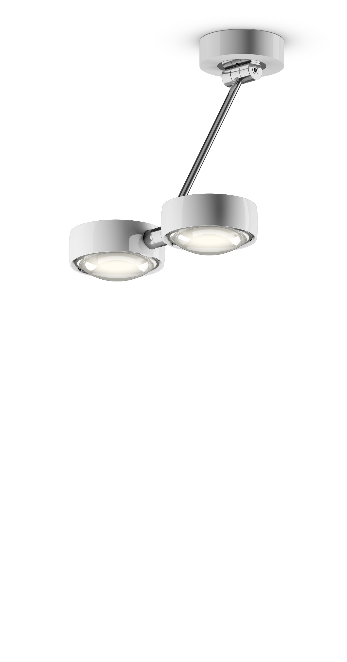 Sento Soffitto Doppio - Glossy White