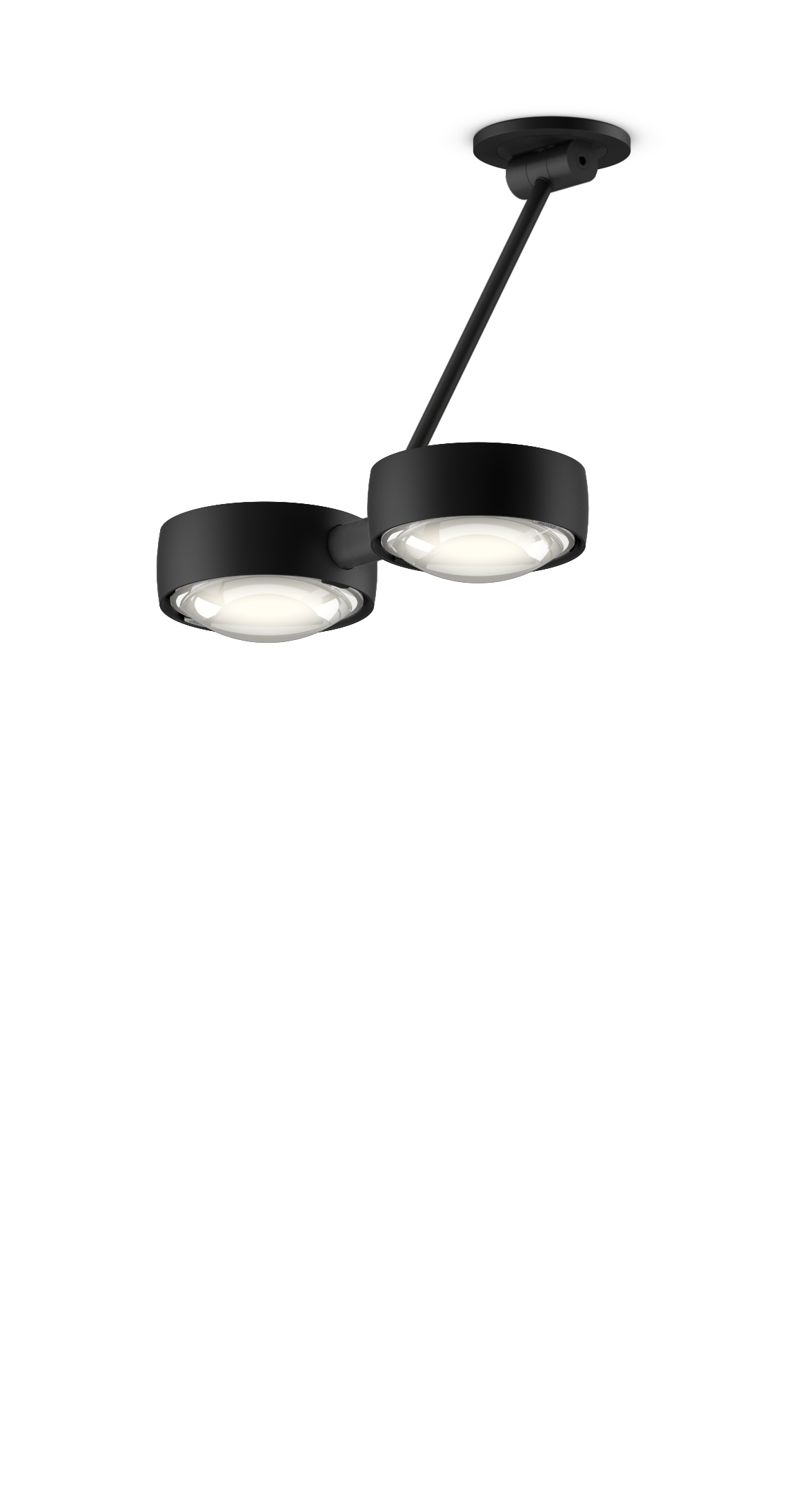 Sento Soffitto Doppio - Matt Black