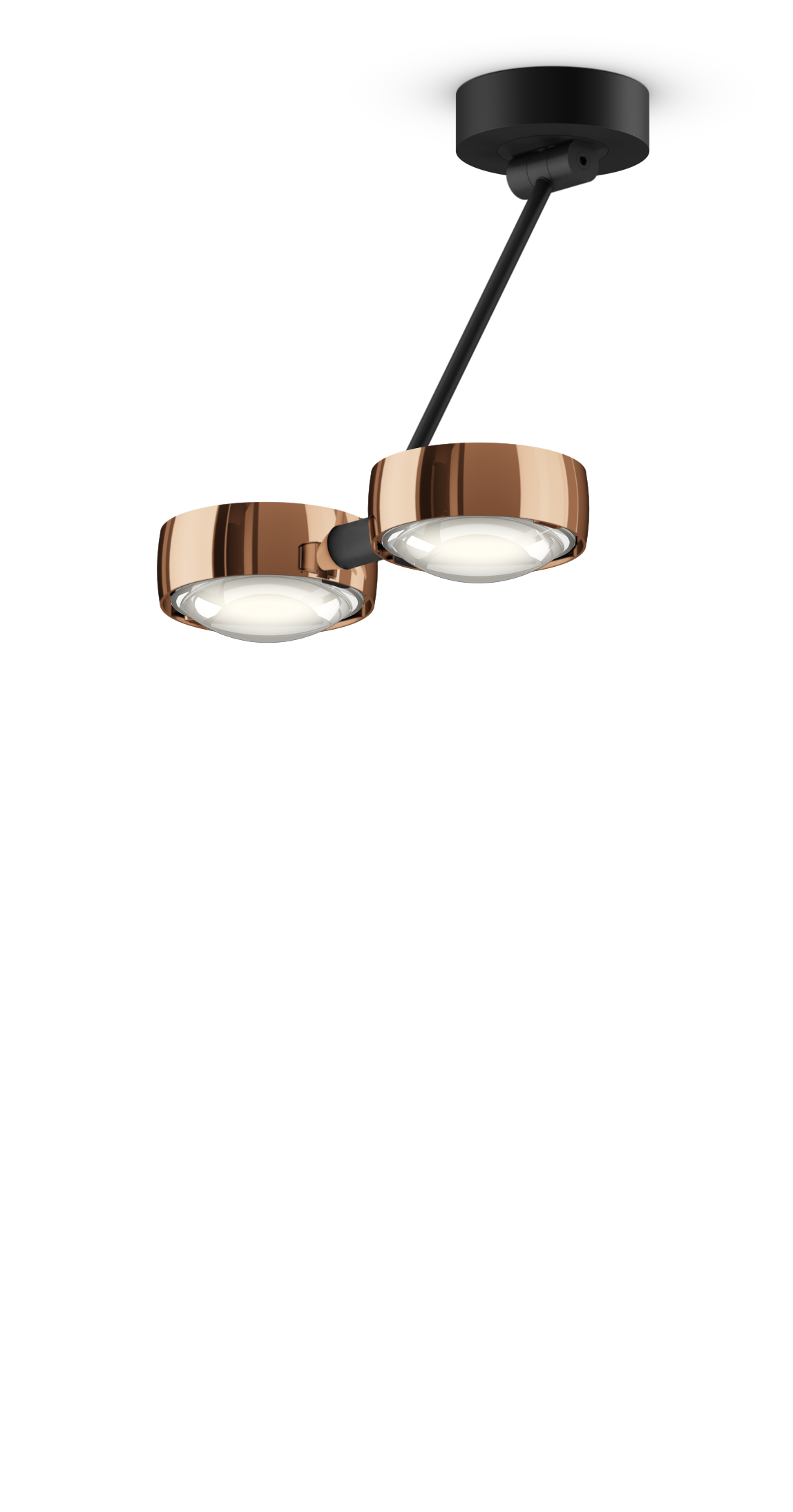 Sento Soffitto Doppio - Rose Gold