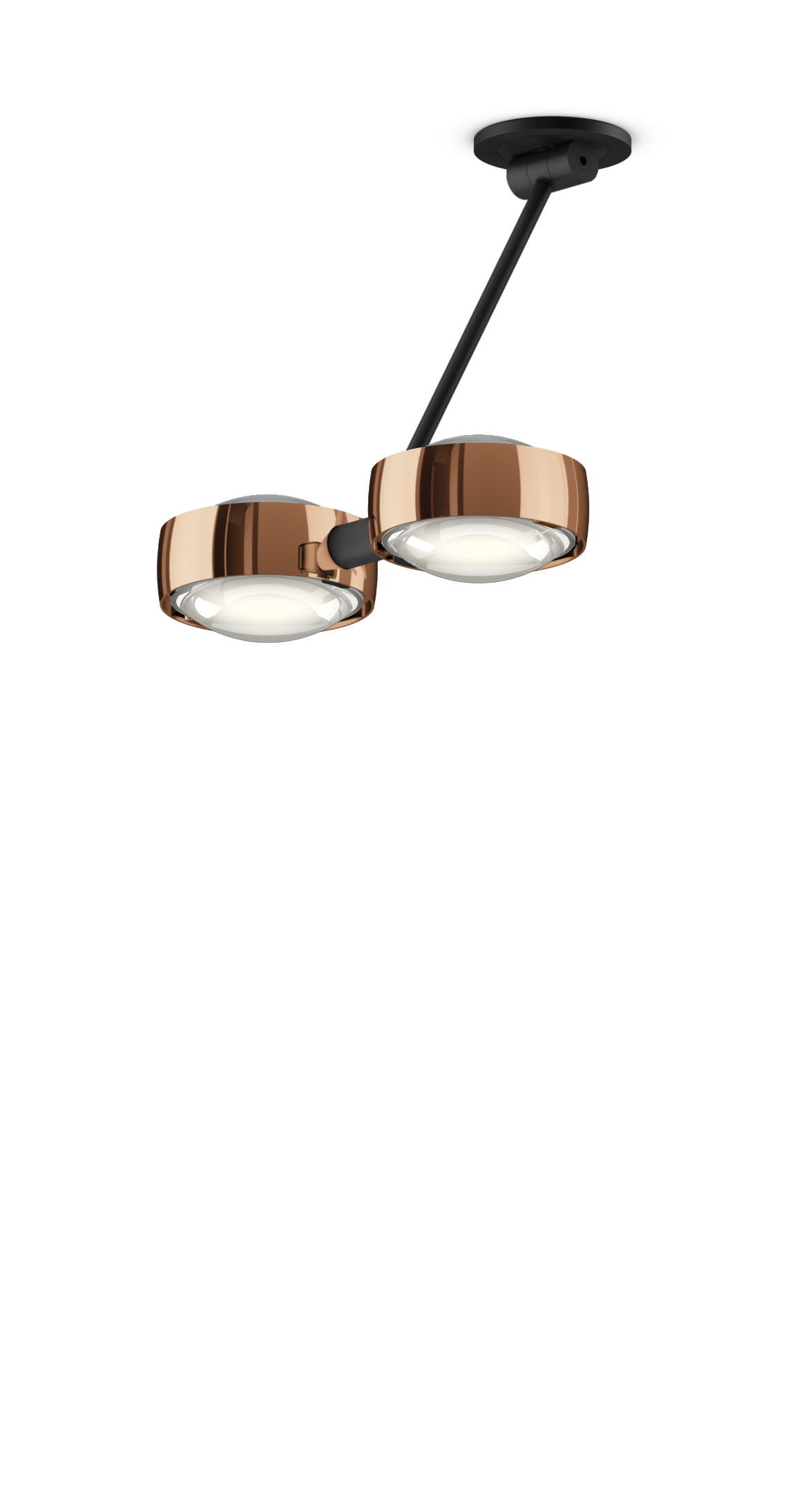 Sento Soffitto Doppio - Rose Gold