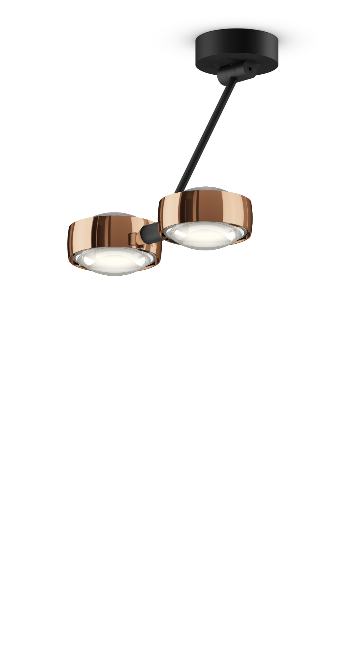 Sento Soffitto Doppio - Rose Gold