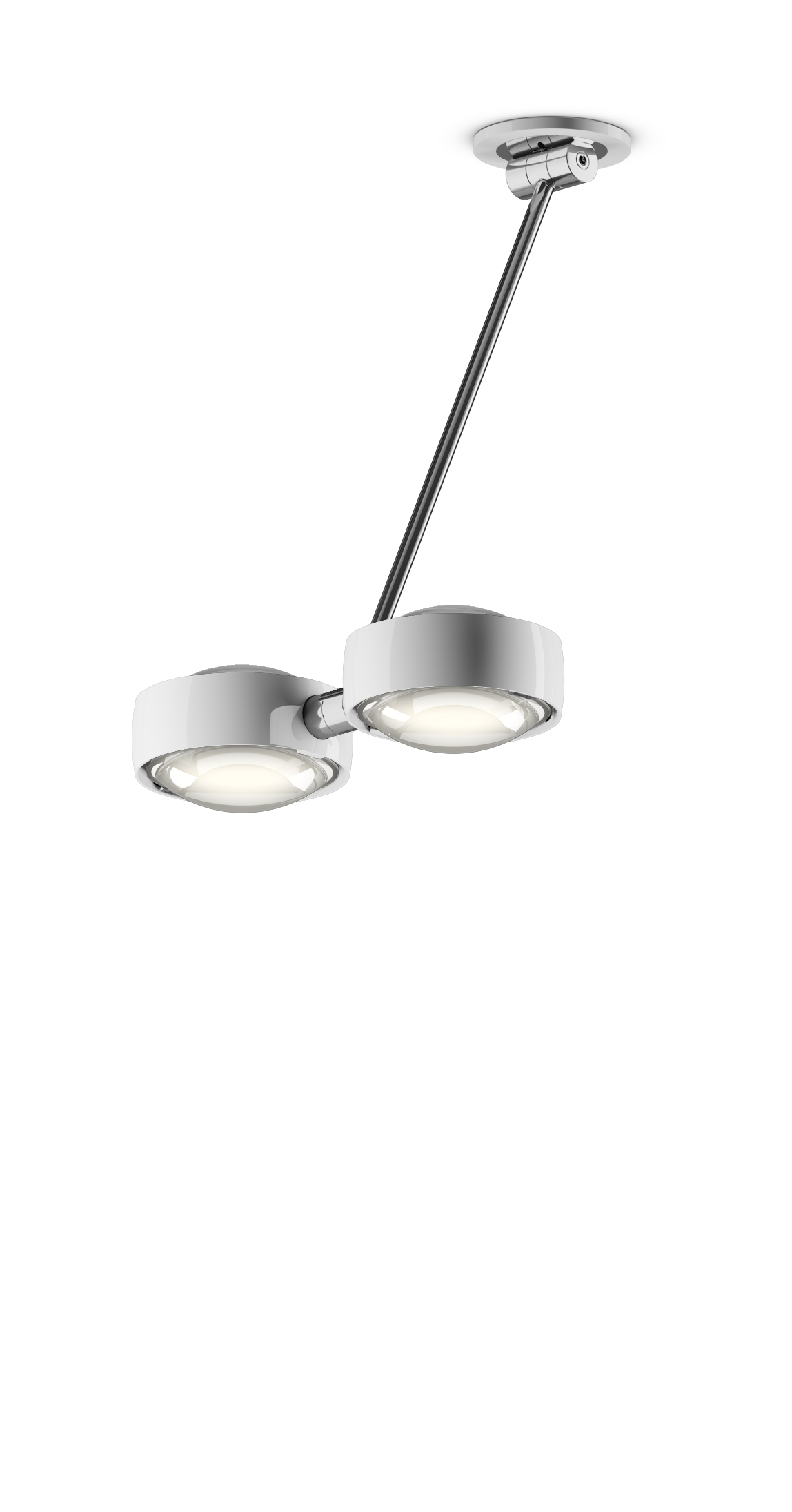 Sento Soffitto Doppio - Glossy White