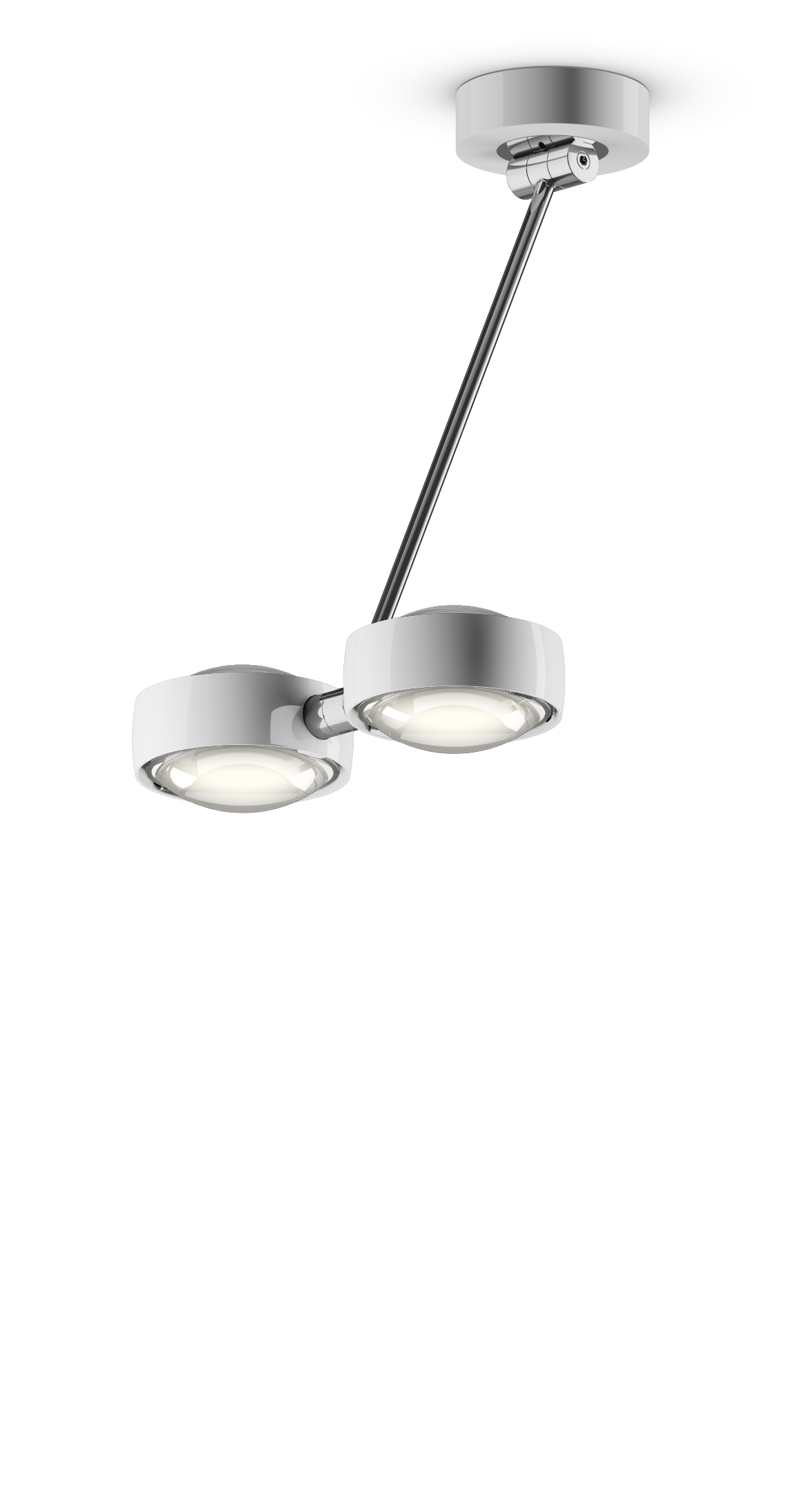 Sento Soffitto Doppio - Glossy White