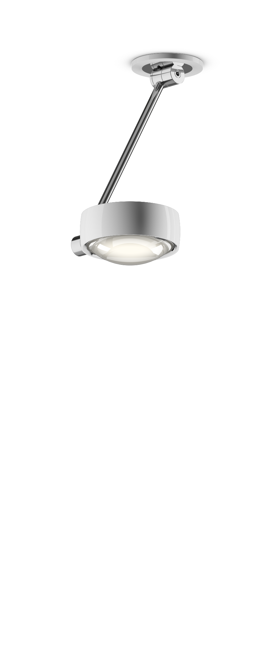 Sento Soffitto Singolo - Glossy White