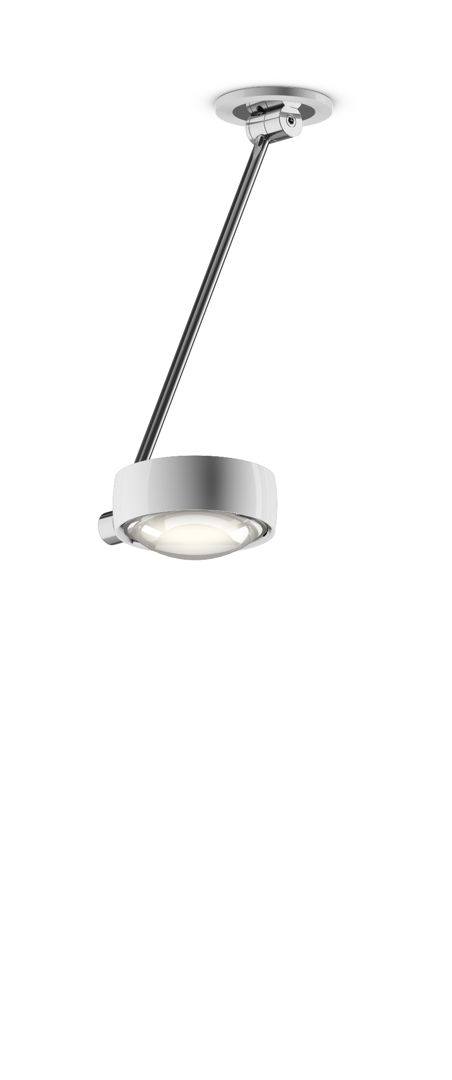 Sento Soffitto Singolo - Glossy White