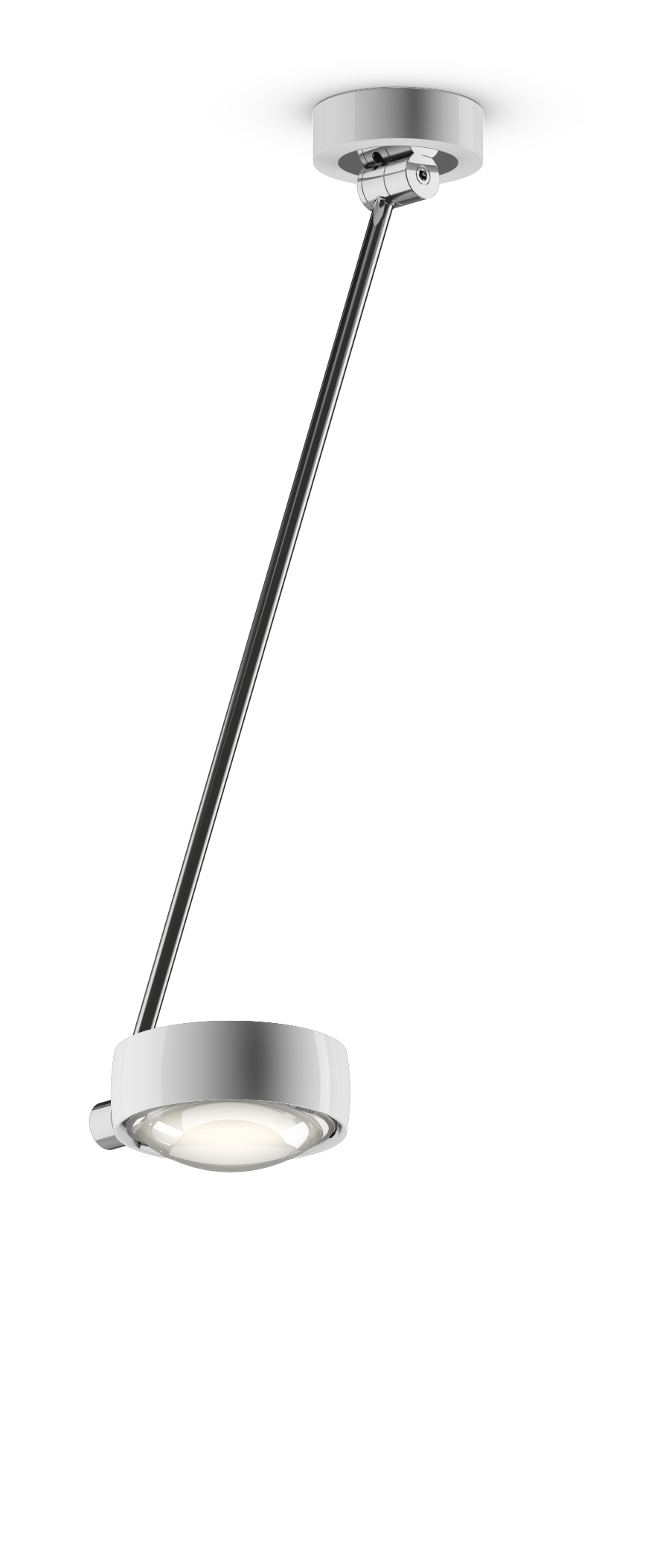 Sento Soffitto Singolo - Glossy White