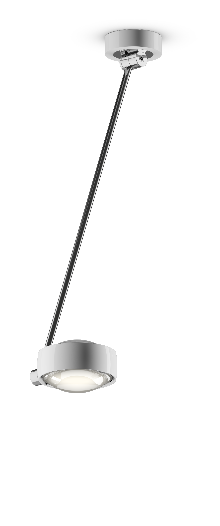 Sento Soffitto Singolo - Glossy White