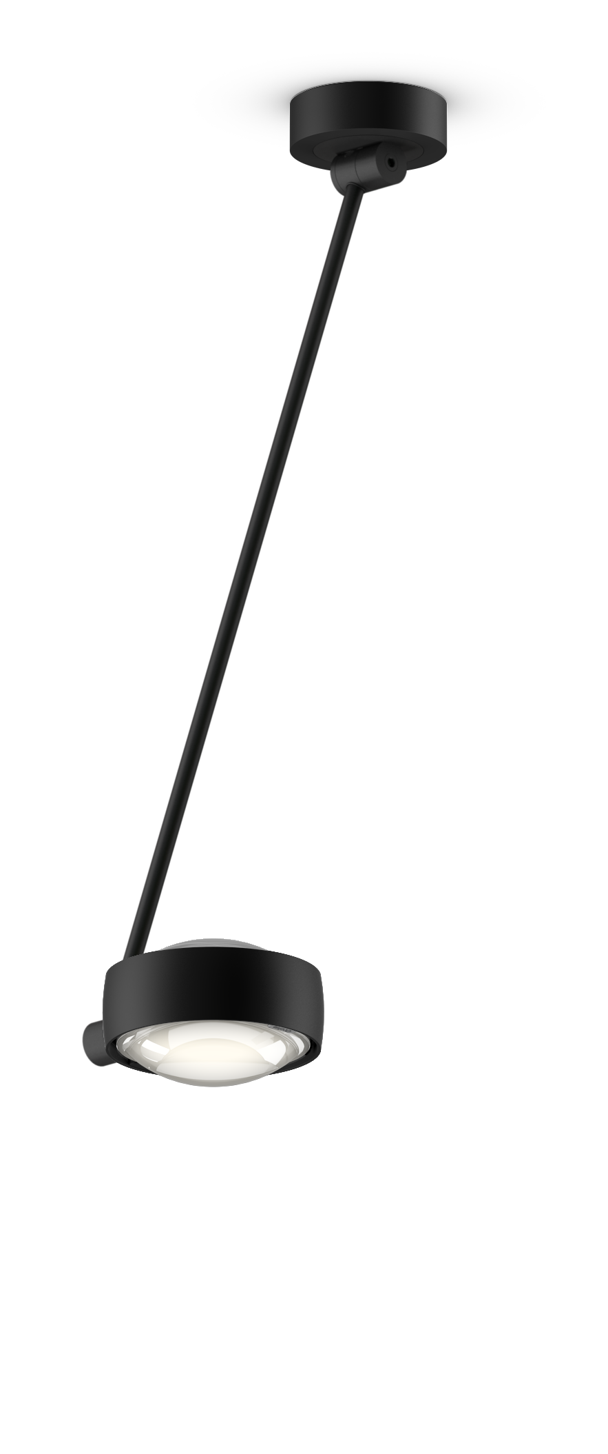 Sento Soffitto Singolo - Matt Black
