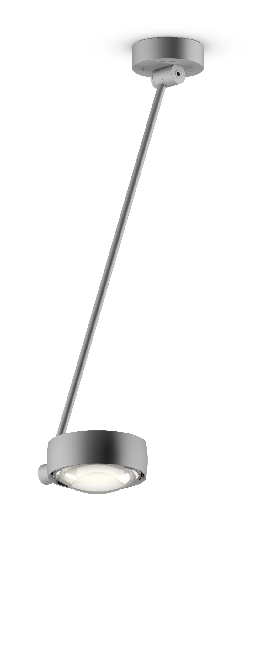 Sento Soffitto Singolo - Matt Chrome