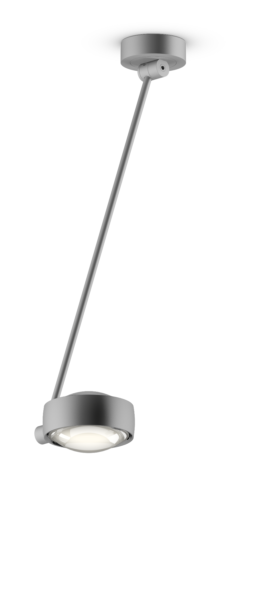 Sento Soffitto Singolo - Matt Chrome