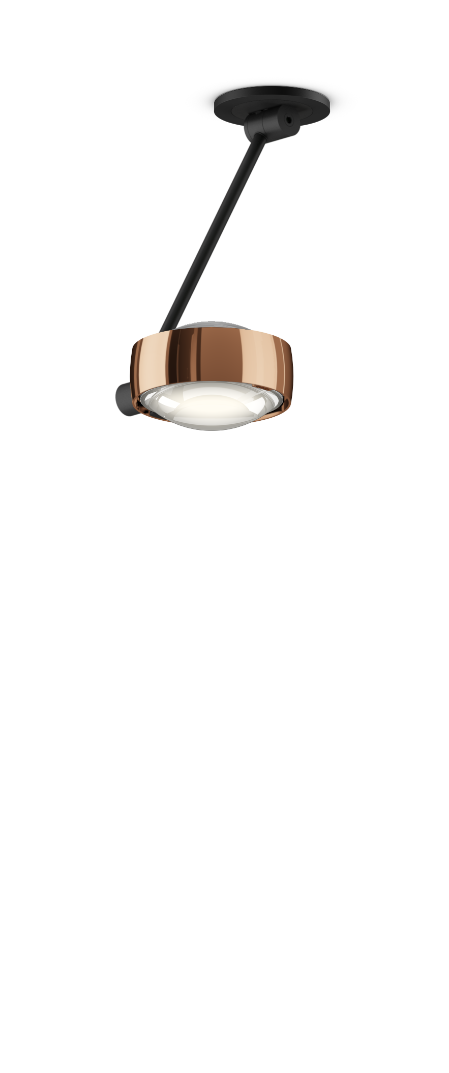Sento Soffitto Singolo - Rose Gold