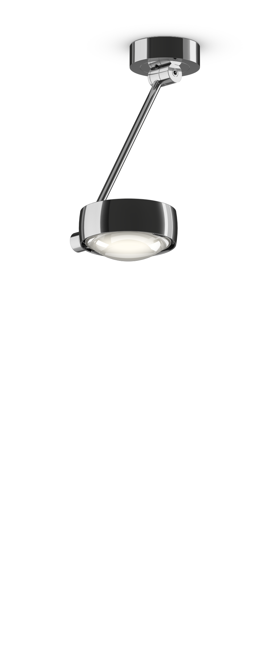 Sento Soffitto Singolo - Shiny Chrome