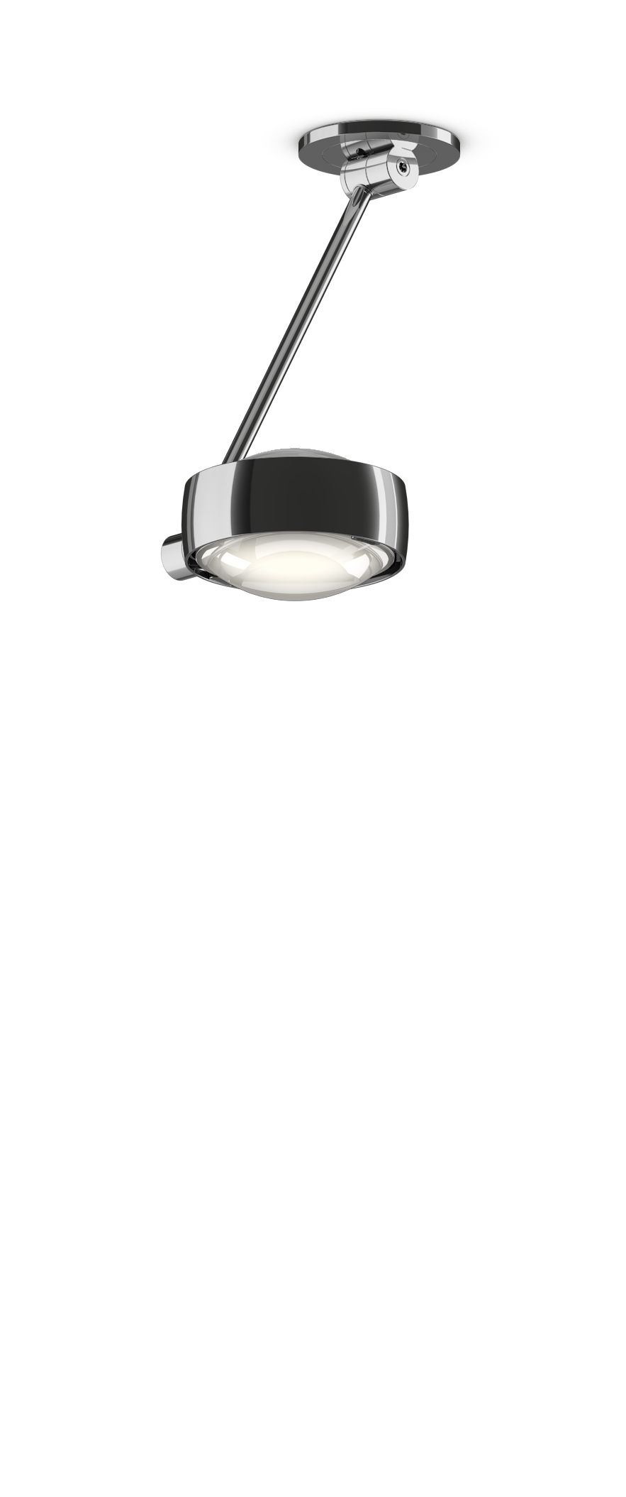 Sento Soffitto Singolo - Shiny Chrome