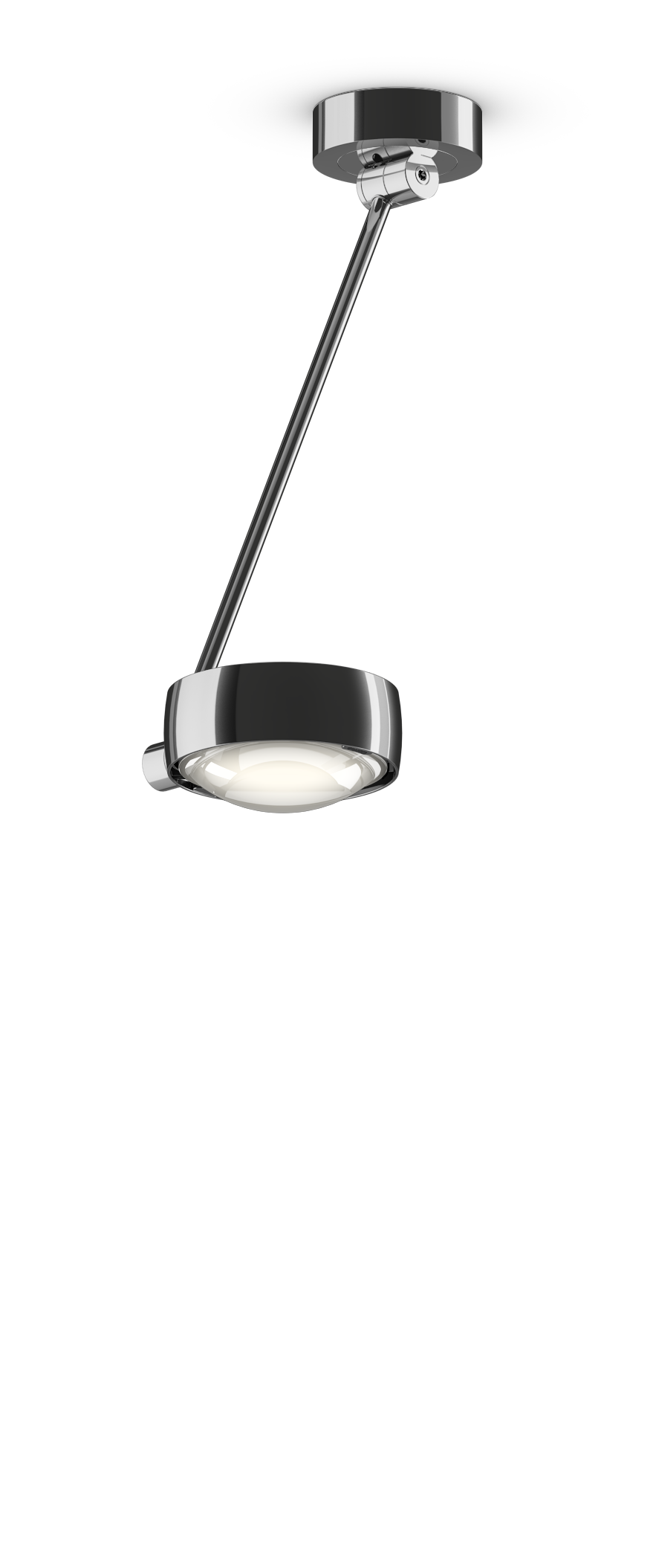 Sento Soffitto Singolo - Shiny Chrome