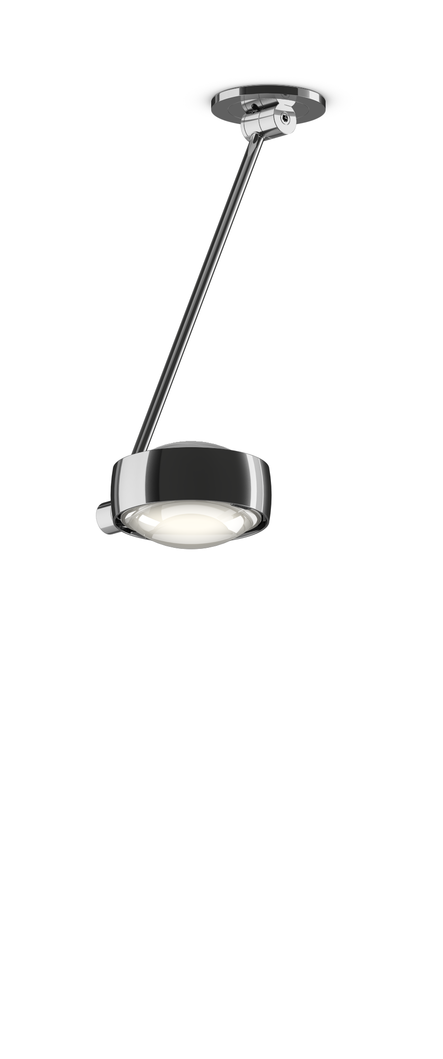 Sento Soffitto Singolo - Shiny Chrome