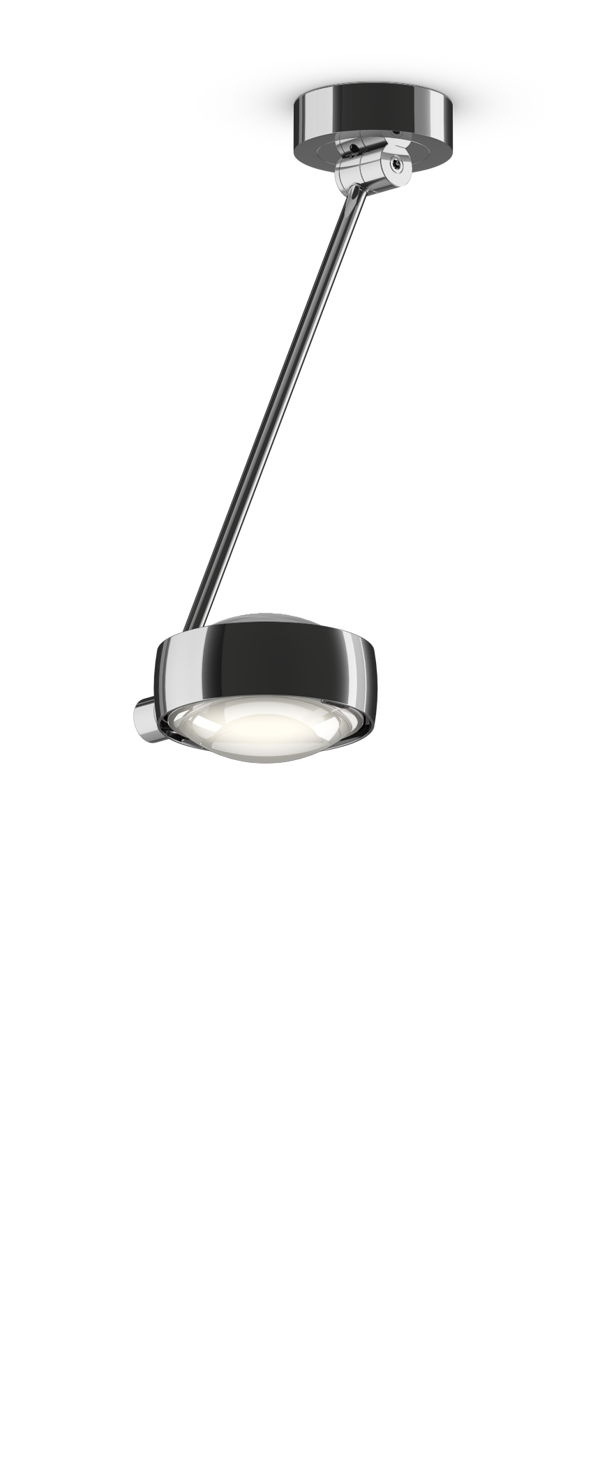 Sento Soffitto Singolo - Shiny Chrome