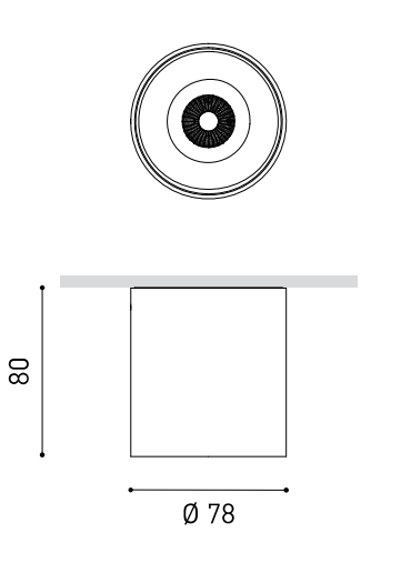Product specifications for Textured Black / 2700K