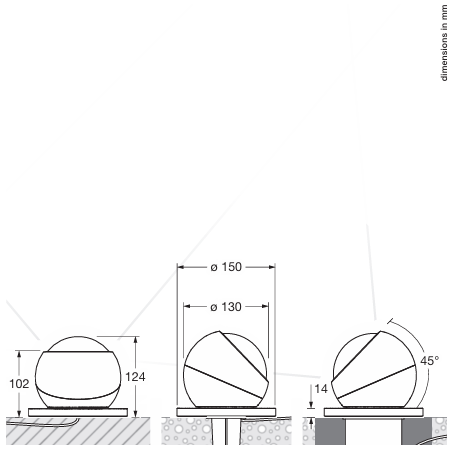 Product specifications for Matt White / 80° Contour and 2700K / None
