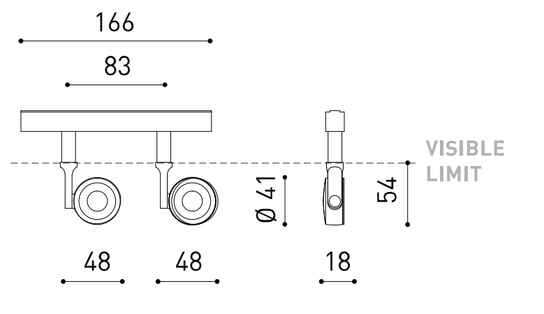 Product specifications for Textured Black / 17° / 2700K