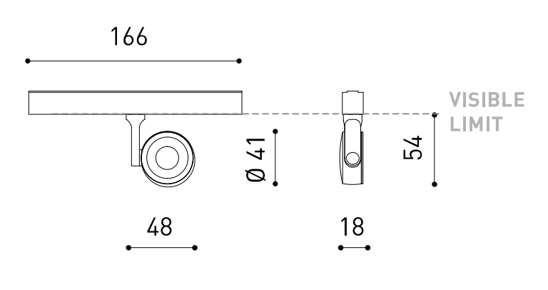 Product specifications for Textured Black / 17° / 2700K