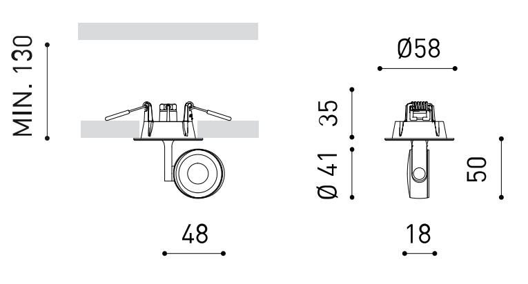 Product specifications for Textured Black / 17° / No Dim w/ 2700K