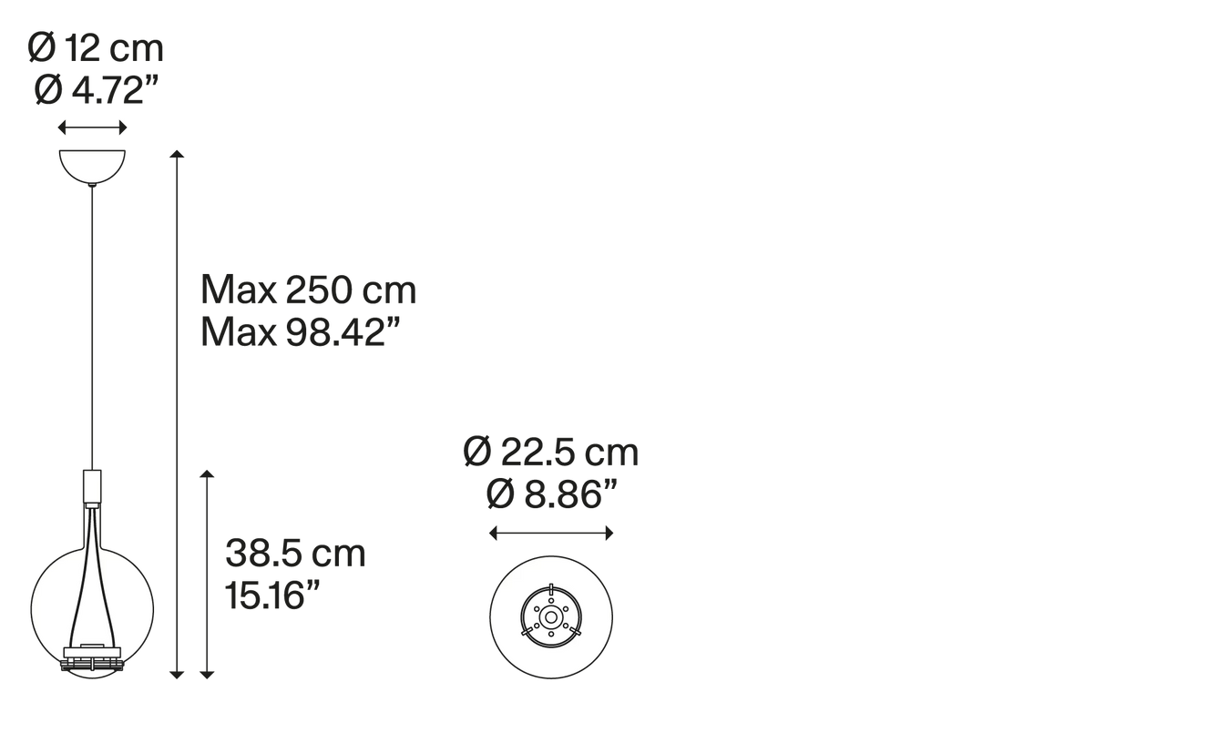 Product specifications for Large / Clear / 2700K