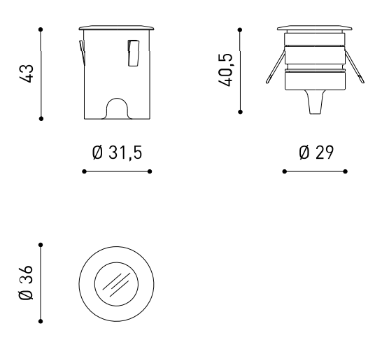 Product specifications for Black / 2700K
