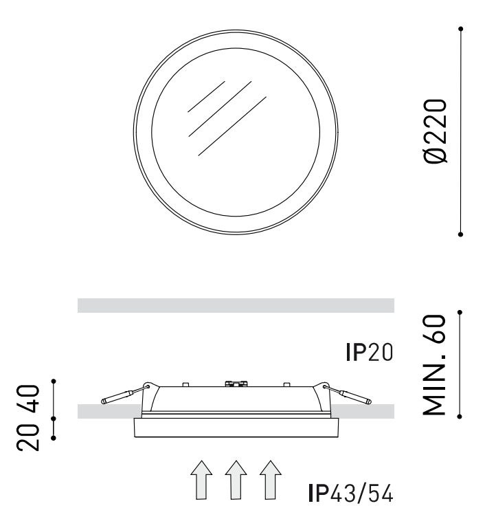 Product specifications for STRAM 1 / Not Dimming / 2700K