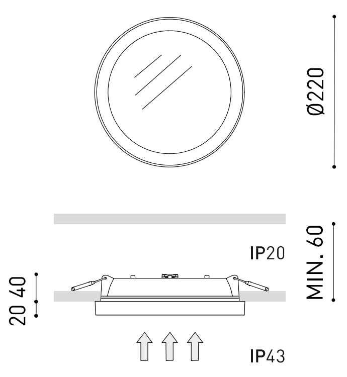 Product specifications for STRAM PRISMATIC 1 / Not Dimming / 2700K
