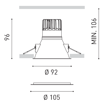 Product specifications for 5W / Gold / 2700K