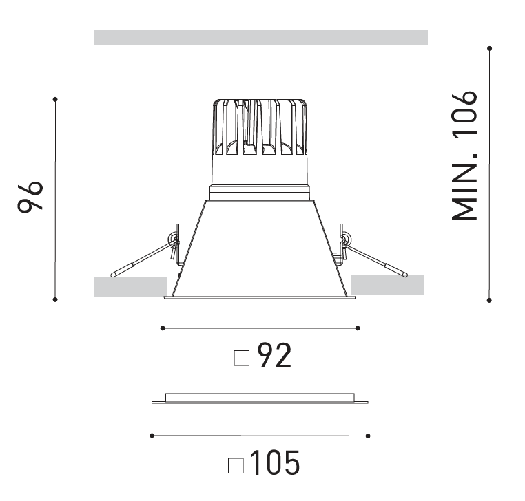 Product specifications for 5W / Gold / 2700K