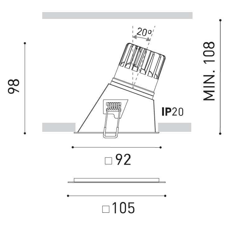 Product specifications for 5W / Gold / 2700K