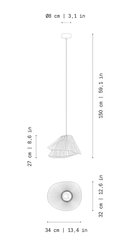 Product specifications for White / Transparent / 2700K