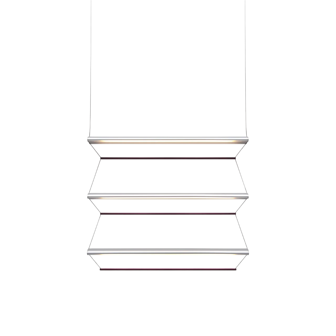 Tier 100 Pendant - Anodized Silver