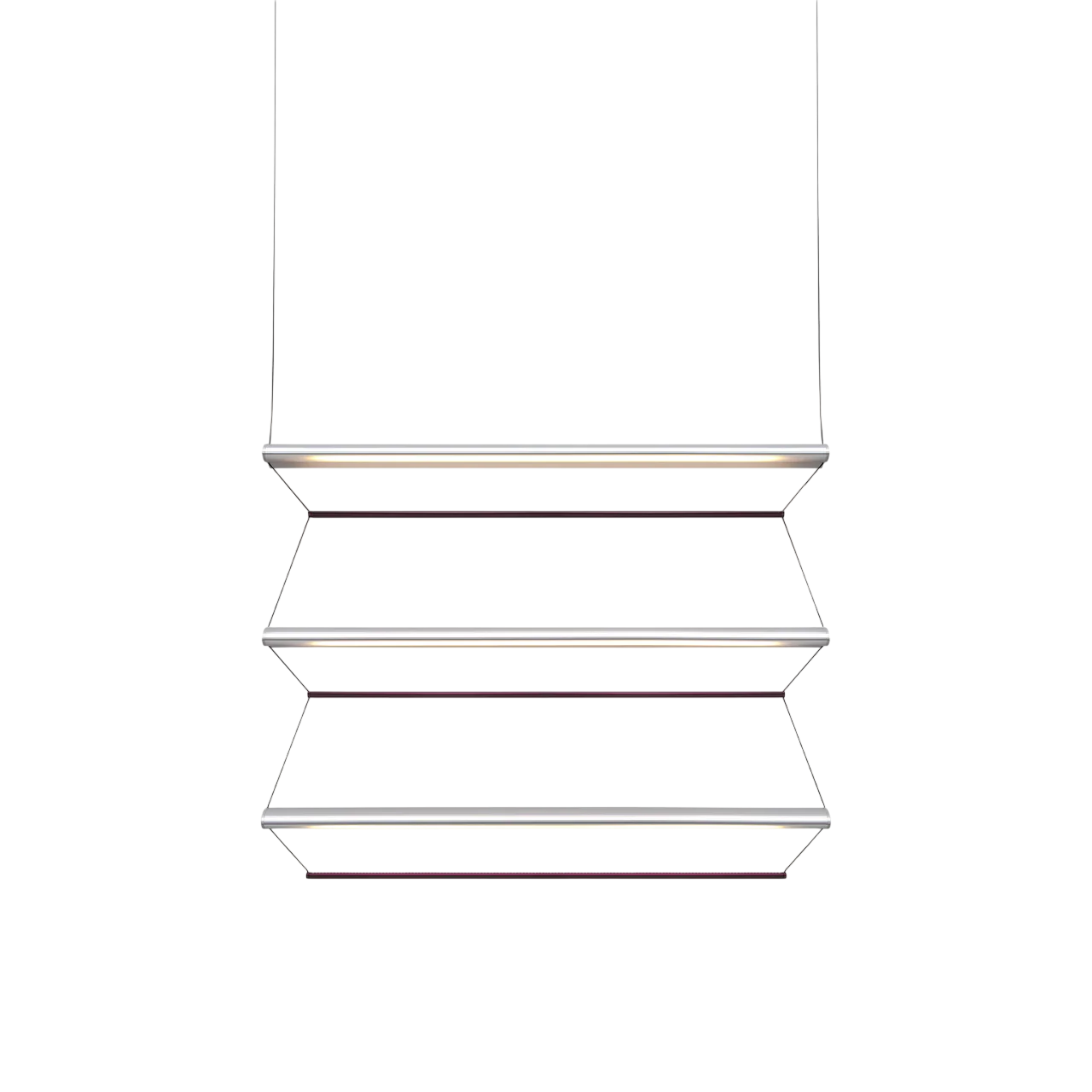 Tier 150 Pendant - Anodized Silver