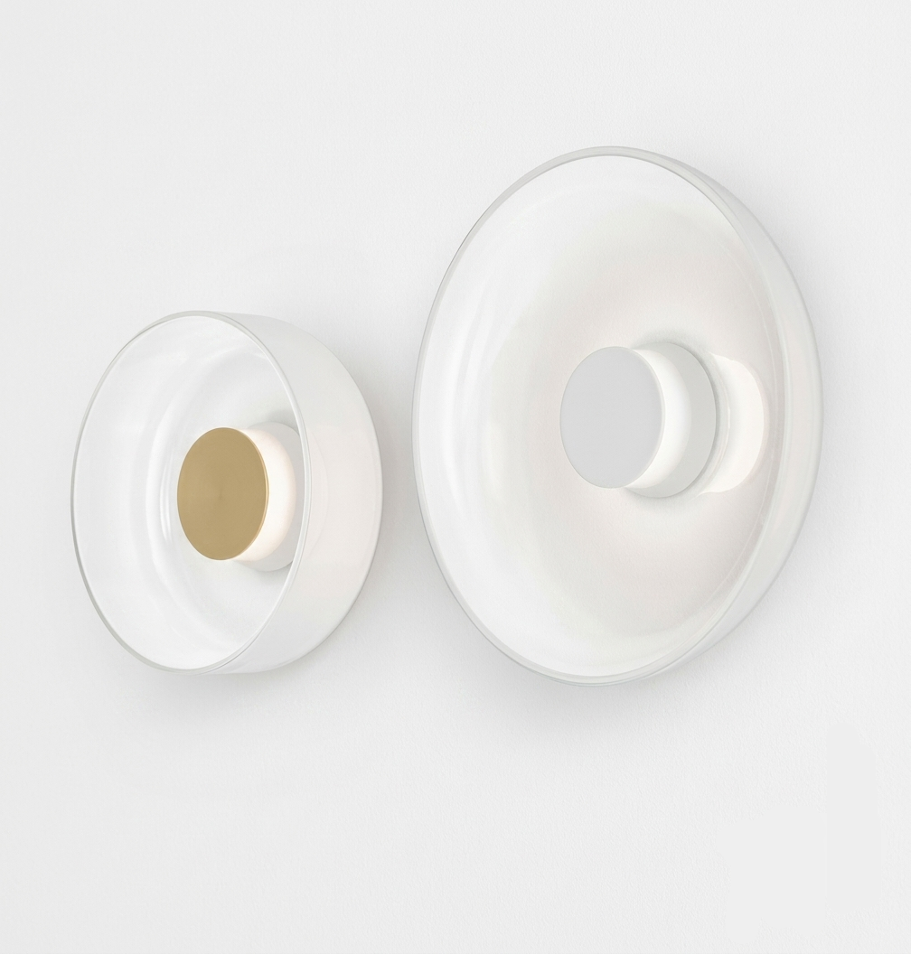 Totem Sconce Glass