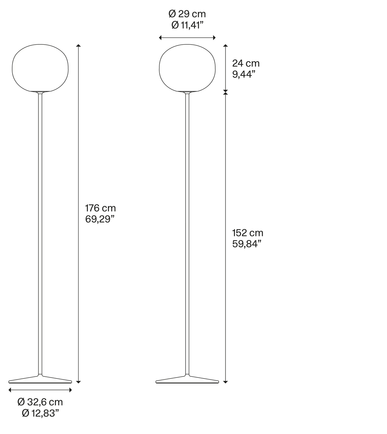 Product specifications for Long / 29 / Glossy White