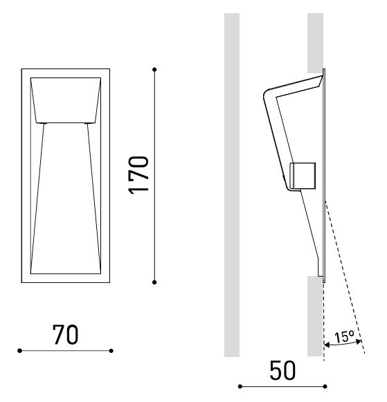 Product specifications for Black / Standard / 2700K