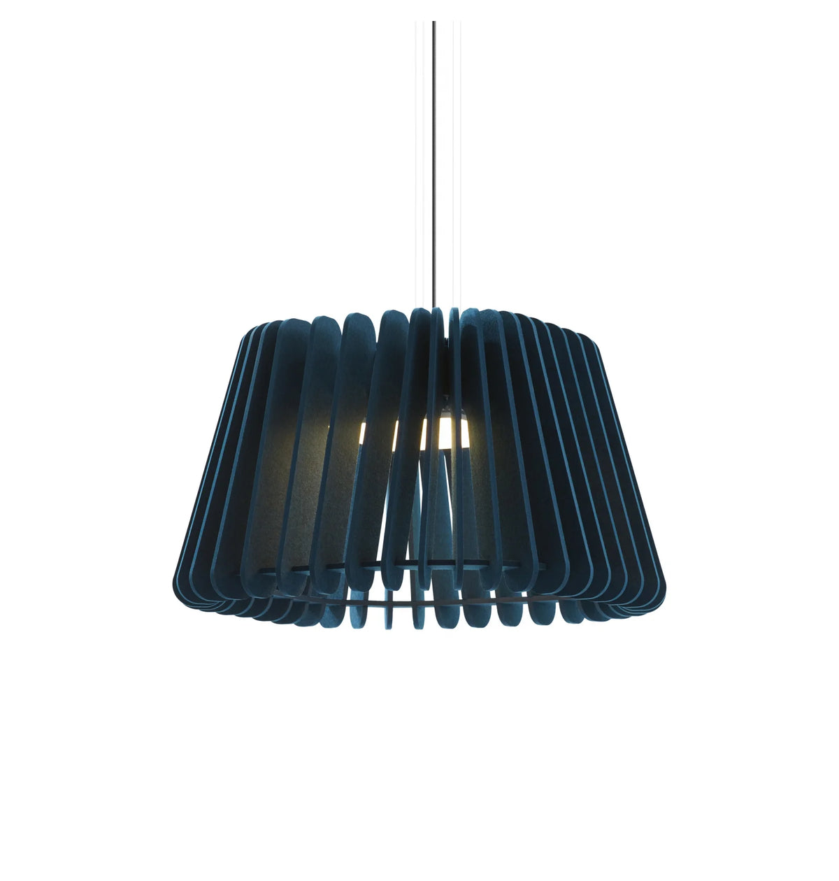 Flexxica Gamma Square acoustic ecoPET felt pendant light