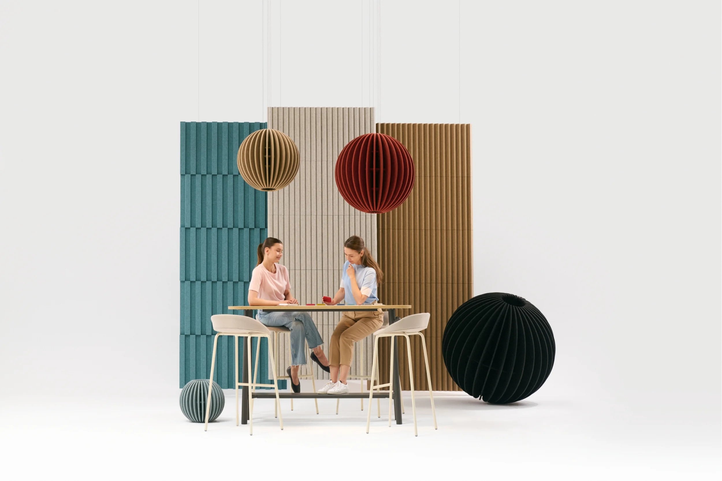Flexxica Globe acoustic pendant light