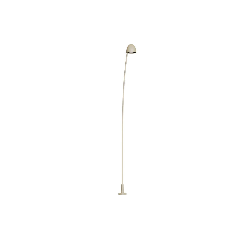 Cioèt 100 outdoor bollard light in Matte Champagne