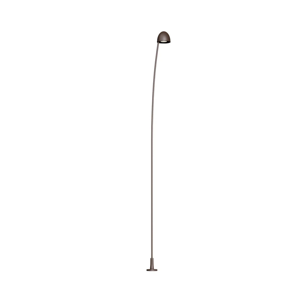 Cioèt 130 outdoor bollard light in Natural Brown