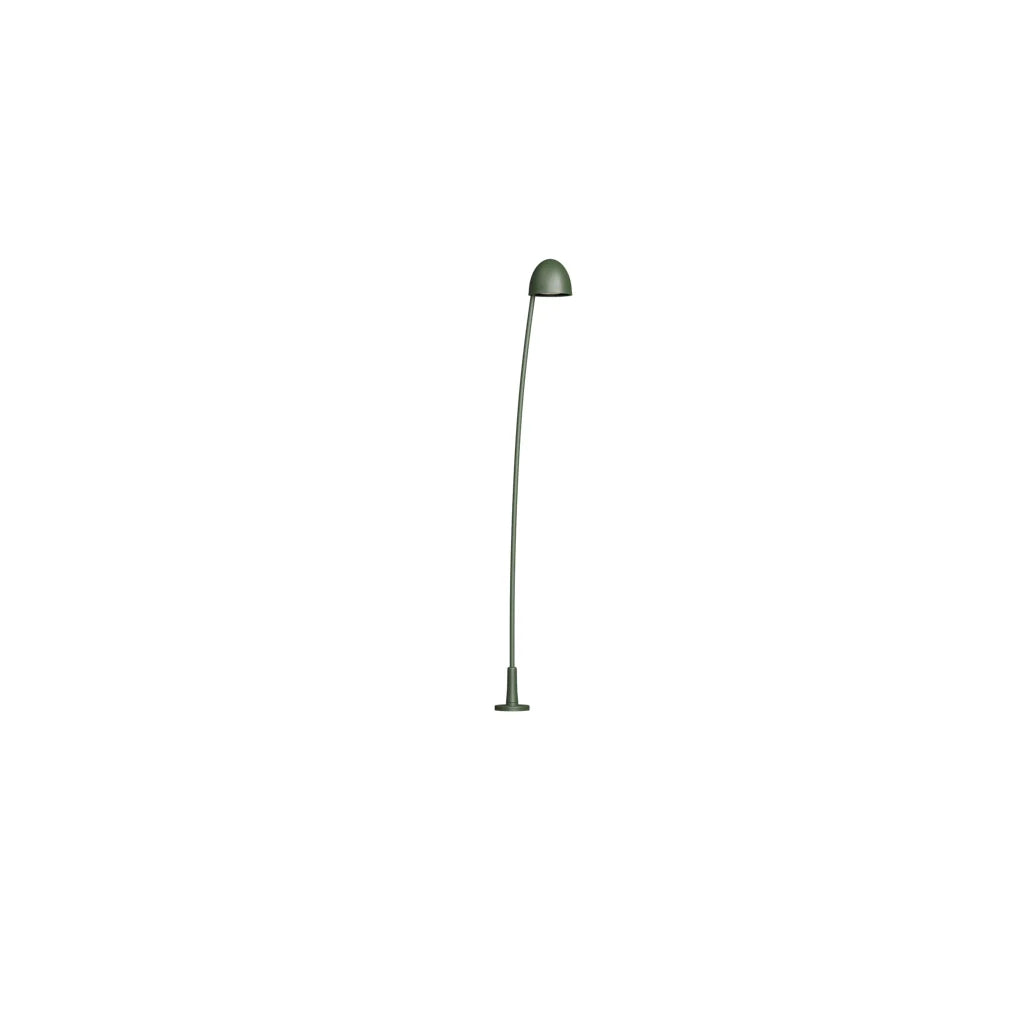 Cioèt 70 outdoor bollard light in Natural Green
